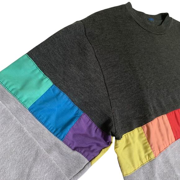 Vintage Ocean Pacific Colorblock Sweatshirt-Size Small - Picture 4 of 9